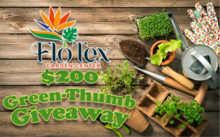 Go Green With Your Chance To Win The FloTex $200 Green-Thumb Giveaway!